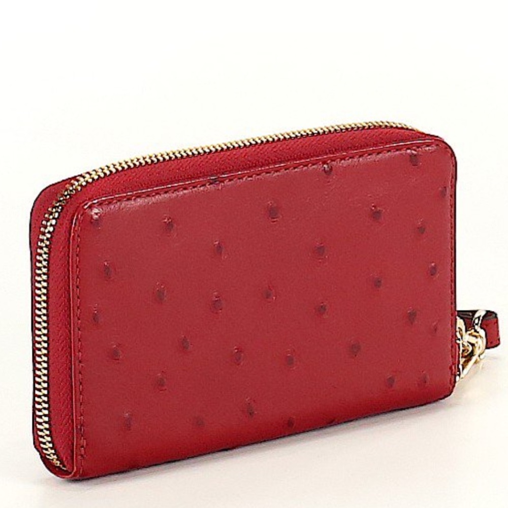 🌹NWOT Red Leather Michael Kors Wristlet🌹 - Picture 2 of 4